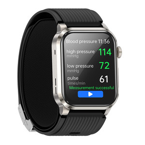 Montre connectée AI avec surveillance de la température, de l'oxygène sanguin, de la pression artérielle, du HRV, suivi du sommeil, fonction d'appel, étanche IP68, écran AMOLED - Product Image 6