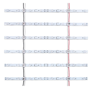 Manufacturers aluminium diffuse led strip light backlight led ladder light for slim 4-20cm sign box