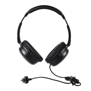 Casque à réduction de bruit active avec prise ARINC C2 pour les passagers de classe affaires des avions Boeing et Airbus - Product Image 2