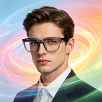 Nuevas Gafas Inteligentes GM-80 Al con Traducción, Sensor Hall, Encendido/Apagado Integrado, Protección Anti-luz Azul y UV, con Cámara