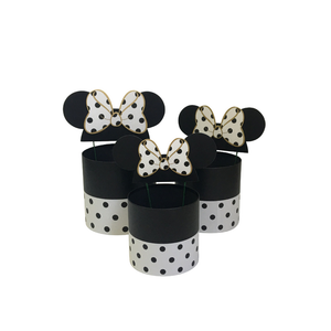 Boîte à fleurs MICKEY et MINNIE, cylindre de beauté, ensemble de 3 cylindres - Product Image 5