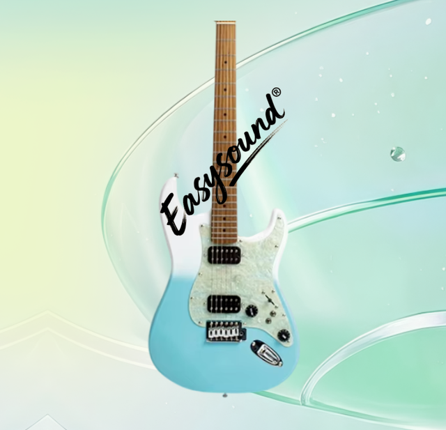 New S Electric Guitar Can Cut Single and Double Pickups Rock Instrument Wholesale High-end Matte Solid Wood Electric Guitar