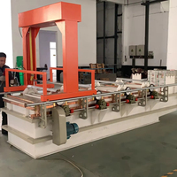 Vente directe d'usine, équipement professionnel, ligne de production d'électrodéposition, machine d'anodisation pour l'aluminium