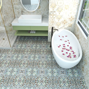 Cina Lucido Smaltato Fiori di Disegno Digitale Da Parete Pavimento Del <span class=keywords><strong>Bagno</strong></span> <span class=keywords><strong>Piastrelle</strong></span> di Ceramica 300x300 - Product Image 6