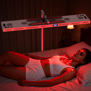 Panel Grande de 400W 660nm 850nm para Uso Doméstico, Versión Actualizada con Pantalla Táctil de 360° °   Soporte para Panel de Terapia de Luz Roja de Cuerpo Completo para <span class=keywords><strong>Spa</strong></span> - Product Image 1