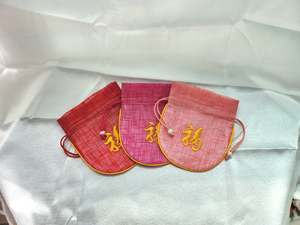 Pochette de luxe ronde pour cadeaux de fête, souvenir, avec un design coréen traditionnel, légère - Product Image 2