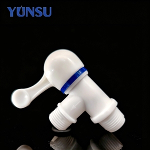 Válvula angular de plástico de 1/2 pulgada YUNSU con cartucho cerámico, adaptador para grifo de cocina, válvula angular de plástico - Product Image 4