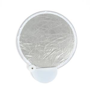 Ventilatore a mano rotondo con Logo stampato su misura flessibile pieghevole in Nylon per dischi volanti per attività promozionali all'aperto - Product Image 5