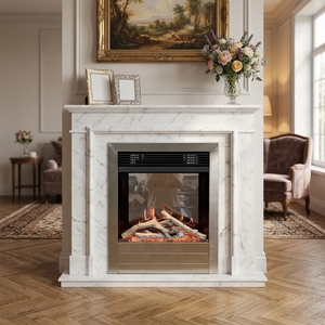 Lussuoso Caminetto Elettrico <span class=keywords><strong>da</strong></span> <span class=keywords><strong>Incasso</strong></span> <span class=keywords><strong>da</strong></span> 19 Pollici con Effetto Scintillante per Casa e Hotel - Product Image 1