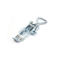 Loquet à ressort en acier inoxydable, boucle à bascule, fermoir argenté, pince à dégagement rapide, pince standard étanche Baoying