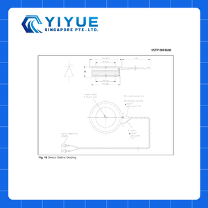 Semiconductores de oblea de silicio de tiristor PCT de alto rendimiento 5STP16F2810 Control de fase de Hitachi Energy ABB - Product Image 4