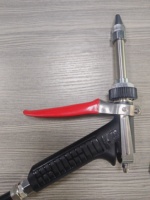 Pistolet à eau haute pression pour moteur, lance télescopique en nylon PA12, équipement de nettoyage industriel, pistolet de lavage de voiture facile à utiliser pour usine