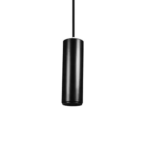 Stock black GU10 metal ceiling hanging pendant light for dining room kitchen