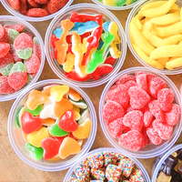 Bonbons en forme de fruits en vrac Bonbons halal gommeux Vente en gros Gomme de confiserie Fournisseur de bonbons gommeux