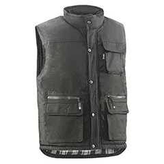 Gilet - 860GY S Westport - Colore: Grigio - Gilet da lavoro imbottito per protezione dal freddo. #   Più lungo nella parte posteriore - Product Image 4