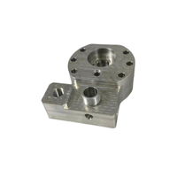 Boîtier de pompe à engrenages en aluminium sur mesure, usiné CNC, corps de pompe hydraulique, boîtier de pompe en aluminium non standard