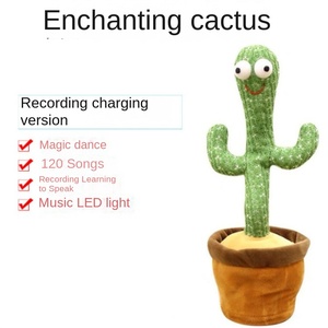 Amy Thỏ Nhảy Múa Xương Rồng Cát Điêu Khắc Điện Đồ Chơi Sang Trọng-Lắc & Twist Để Tìm Hiểu Để Nói Hát & Tỏa Sáng 20Cm Đảng Ủng - Product Image 6