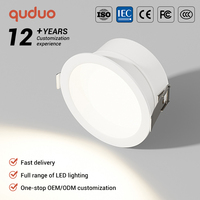 Installation facile, éclairage commercial anti-éblouissement, hôtels, bureaux, fer, 9W 12W 18W 24W, plafonnier encastré LED