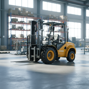 Industrial Warehouse <b>Material</b> <b>Handling</b> Fman 3.5 Ton Cpcd35r Rough Terrain - Product Image 2