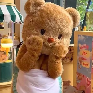 Última Promoción de Oferta Disfraz de Mascota de Oso de Peluche Marrón Personalizable <span class=keywords><strong>para</strong></span> Cosplay, Publicidad, <span class=keywords><strong>Carnaval</strong></span> y Halloween - Product Image 4