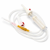 Ensemble de perfusion à burette de haute qualité certifié CE ISO, classe III, filtre à liquide, stérile, jetable, pour usage unique