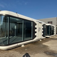 2025 maison de conteneur de conception modulaire pour café Bar Restaurant expédition extérieure matériau en acier 20ft 40ft pour hôtels bureaux