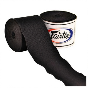 Vendas de Boxeo Fairtex de Algodón con Soporte para Muñeca, Cierre de Gancho y Bucle, Ecológicas, Color Personalizado, Unisex, 2 x 5m para Muay Thai - Product Image 1