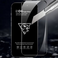 Film de protection d'écran en verre trempé antistatique haute transparence avec boîte pour iPhone 17 Air 16 Pro Max 15 Plus 14 13 12