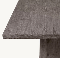 Table à manger ronde en bois de mahogany massif noir artisanale moderne de 59 pouces, ensemble de 6 places, taille et couleur personnalisables, meubles de salle à manger