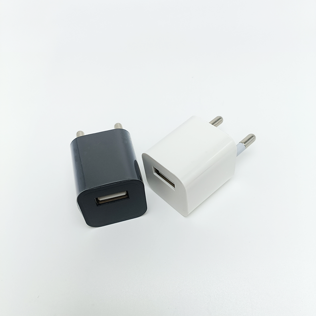 Best Selling Slim 5V 1A USB Charger Adapter with EU Plug Overcurrent Protection for Smart Watch Convenient Travel Home Security