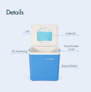 ICEMASTER Insulated Cooler <b>Box</b> 7L 14L 26L Square PP Material Outdoor <b>Camping</b> Multifunction Ice Retention Up To 5 Days - Product Image 4