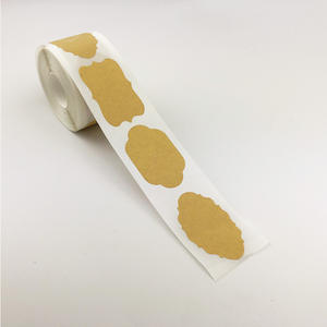 <b>Christmas</b> Handwritten Kraft <b>Paper</b> Adhesive Labels 150 Per Roll for Gift Wrapping & DIY <b>Decorative</b> Stickers - Product Image 4