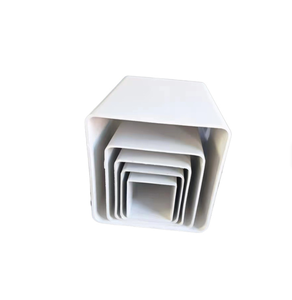 Profils de tuyaux rectangulaires en <span class=keywords><strong>PVC</strong></span> personnalisés, tuyaux rectangulaires en plastique <span class=keywords><strong>PVC</strong></span>, profilés en plastique extrudés - Product Image 6