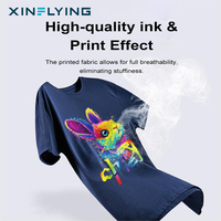 Imprimante industrielle directe sur vêtement DTG Imprimante de t-shirt à 2 palettes Machine d'impression avec 4 têtes d'impression