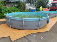 Piscine intérieure et extérieure à cadre métallique, pour enfants, expédition en chine