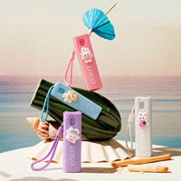 Botol Semprot Mini Lucu 10 ml Custom, Kaca+Plastik PP, dengan Tali Gantung untuk Body Mist, Parfum, dan Semprotan Pelembap