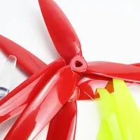 Gemfan Flash 7040 3 Blade FPV Propeller Plastik PC CW CCW 5mm Mount untuk Model RC Freestyle Jarak Jauh