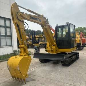 Komatsu เครื่องขุด PC56มือสองมือสองจากญี่ปุ่นสำหรับการก่อสร้างถนนชิ้นส่วนเกียร์เครื่องยนต์ - Product Image 5