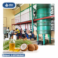 Chaîne de production de machines d'extraction d'huile de coco pour petits agriculteurs philippins, entraînée par moteur, avec support après-vente à vie