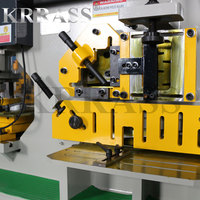 Machine de travail du fer hydraulique combinée, pour poinçonner, cisaille, crasse, courbe de pliage