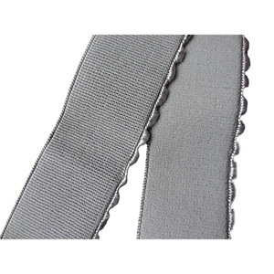 Quảng Đông xinde 2.5cm lưỡi liềm ren đàn hồi với răng cạnh da đồ lót da lộn đàn hồi răng cạnh đàn hồi ban nhạc - Product Image 2