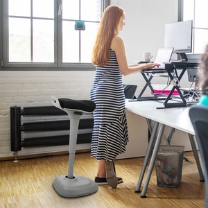 グレー調節可能-高さアクティブラーニングウォブルシットスタンドスツール - Product Image 5