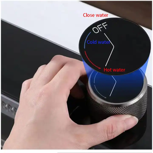 <span class=keywords><strong>AMAXO</strong></span> Évier de cuisine en acier inoxydable 304 anti-rayures Évier de cuisine à fente unique multifonction avec cascade et lave-gobelet - Product Image 4