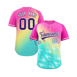 قميص بيسبول كلاسيكي بيع بالجملة ملابس رياضية غير رسمية زر قماش متين مناسب للنوادي والمدارس وخدمة OEM للتدريب - Product Image 3