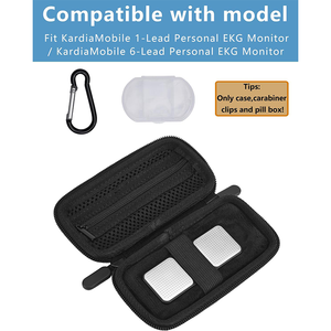 Estuche Protector Delgado <span class=keywords><strong>para</strong></span> Monitor Cardíaco con Mosquetón, Funda <span class=keywords><strong>para</strong></span> Medidor de <span class=keywords><strong>Glucosa</strong></span> en Sangre - Product Image 3