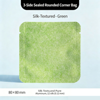 Sachet intérieur de thé noir scellé sur trois côtés, sachet de thé portionné de 5g, petit sachet à bulles, sachet pour snacks, thé aux fleurs, petit sachet scellé