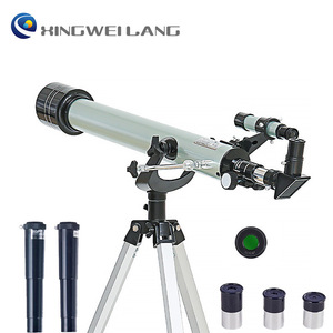 Astronomical Telescope 70060 Silver Large Aperture High Definition Space Ground Dual Purpose Stargazing Moon Observing - Product Image 4