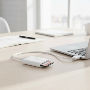 Adaptador de Cable de Datos USB 3.1 Tipo-C a SD/<span class=keywords><strong>SDXC</strong></span> OTG, Mini Lector de Tarjetas Externo para Teléfonos <span class=keywords><strong>Samsung</strong></span> y Xiaomi - Product Image 4