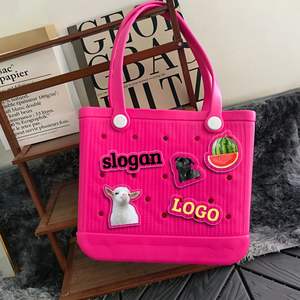 OEM kustom foto teks hadiah unik dipersonalisasi akrilik menyumbat pesona Tote aksesoris uniseks dekorasi sepatu Hari Ibu - Product Image 5