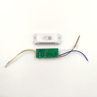 Controlador LED de 2.4G con Tres Temperaturas de Color, Aislado, con Función de Memoria y Control Remoto, en Plástico